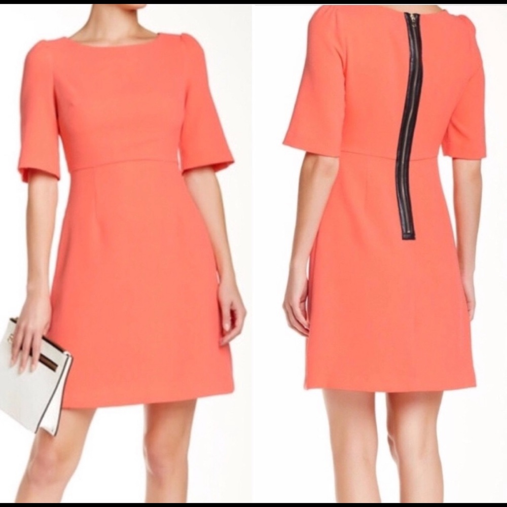 Betsy Johnson Orange Guava Dress